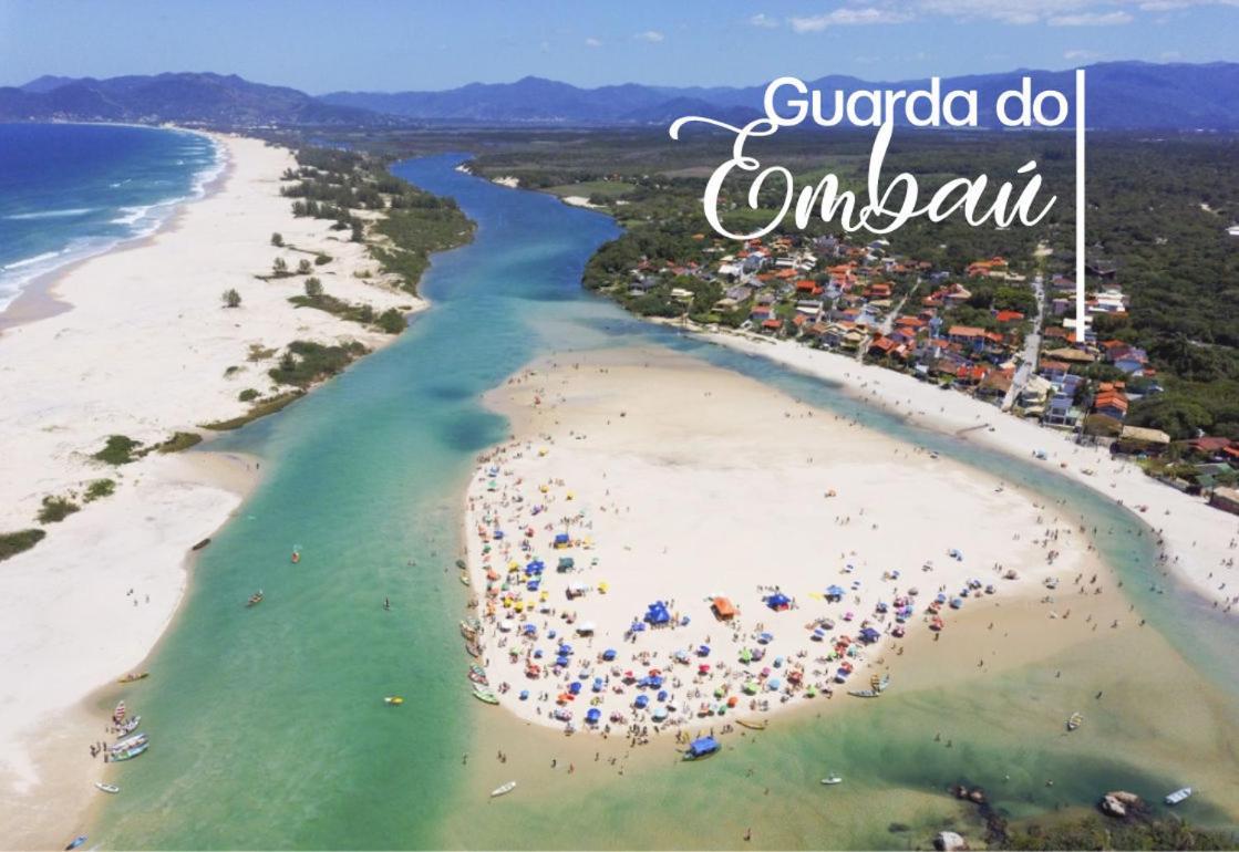 Apto Beira Mar Grande Floripa Palhoça Kültér fotó