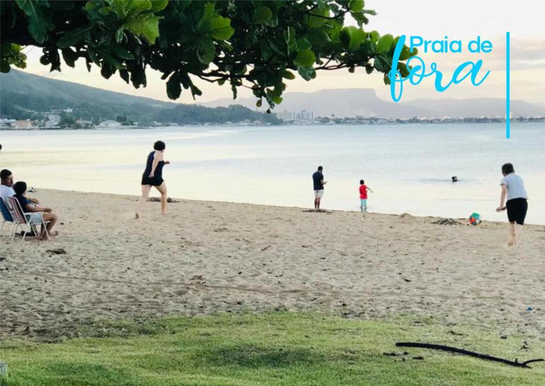 Apto Beira Mar Grande Floripa Palhoça Kültér fotó